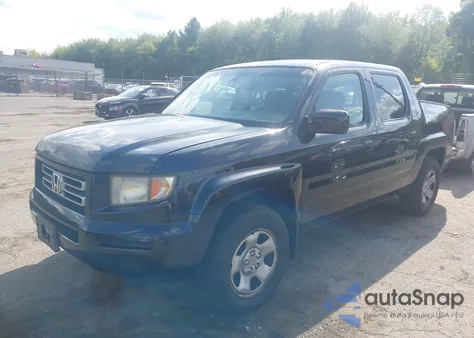 2006 Honda Ridgeline Rtl from USA, damaged, VIN 2HJYK16526H514731